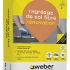 Ragréage de sol fibré rénovation Weber 25kg-Weber Saint-Gobain Online