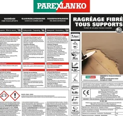 Parexlanko Ragréage fibré tous supports 25 kg