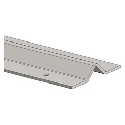 Afbat Rail à visser longueur 2000 mm pour roues à gorge v