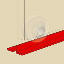 Rail gorge ronde à visser acier ø16 mm x L.2000 x l.58 mm Afbat-Afbat - Tb Industrie Sas Online