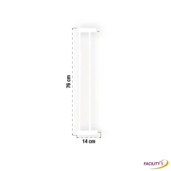 Rallonge pour barrière de sécurité escalier sans perçage pour enfant, bébé, chien-Facility'S Discount