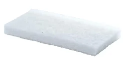 Rechange feutre blanc peu abrasif dimension 25 x 25 x h11-Raimondi New