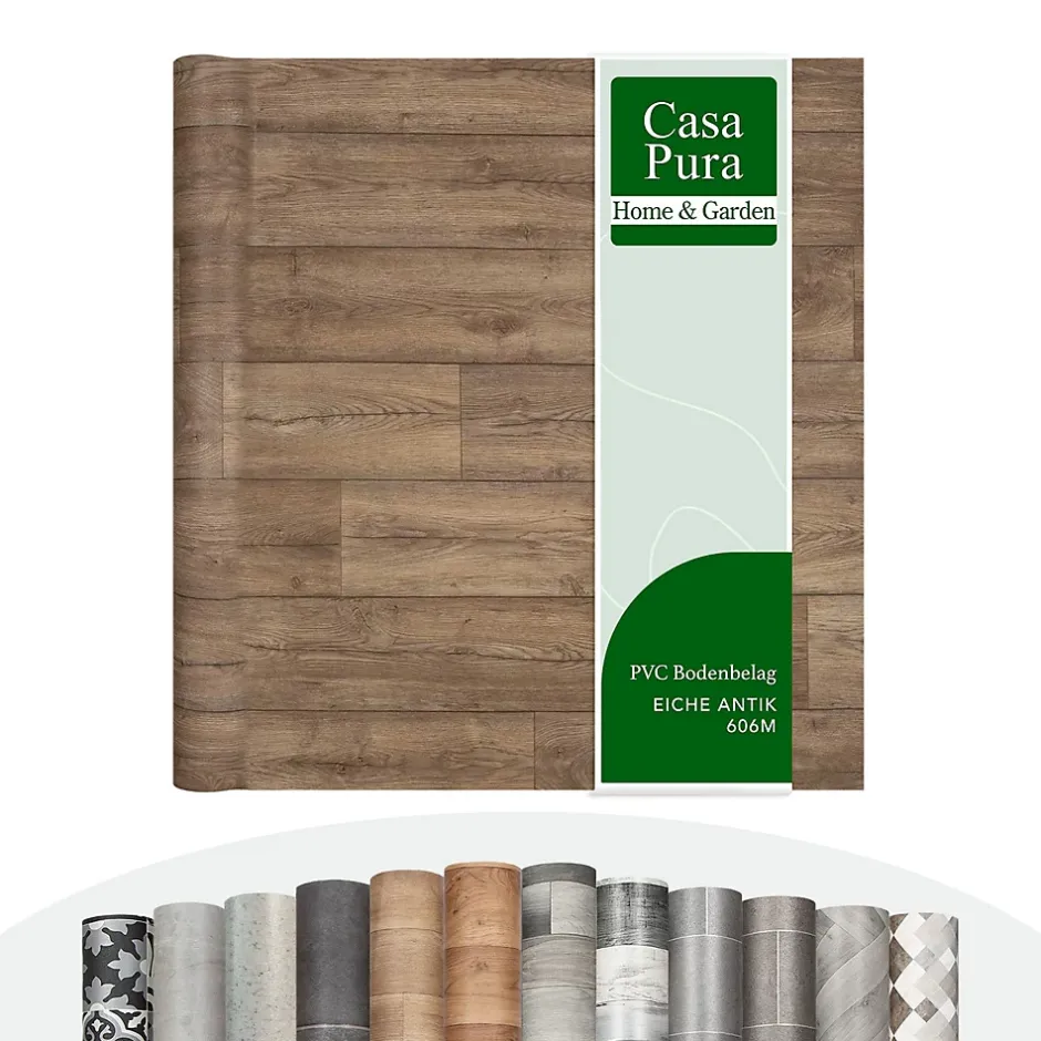 Floordirekt Revêtement de sol Atlantic Chêne antique 606M 200 x 500 cm