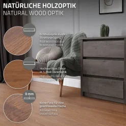 Revêtement de sol autocollant PVC 11,15m²/80 planches 91,5x15,3cm brun aspect chêne rouge-Ml-Design Online