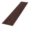 Revêtement de sol autocollant PVC 11,15m²/80 planches 91,5x15,3cm rouge-brun aspect noyer-Ml-Design