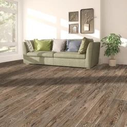 Revêtement de sol Chêne Bartek Raymond 4 Vinyle 200 x 350 cm-Floordirekt Clearance