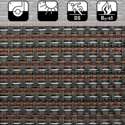 Floordirekt Revêtement de sol Modena Tapis d'intérieur et d'extérieur 60 x 50 cm -