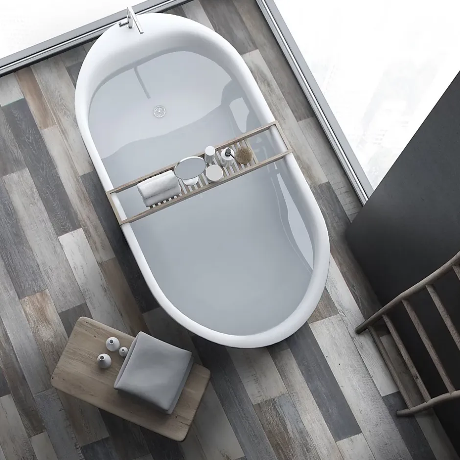 Revêtement de sol Plaza Cuban Oak 967M, 100 x 100 cm --Floordirekt New