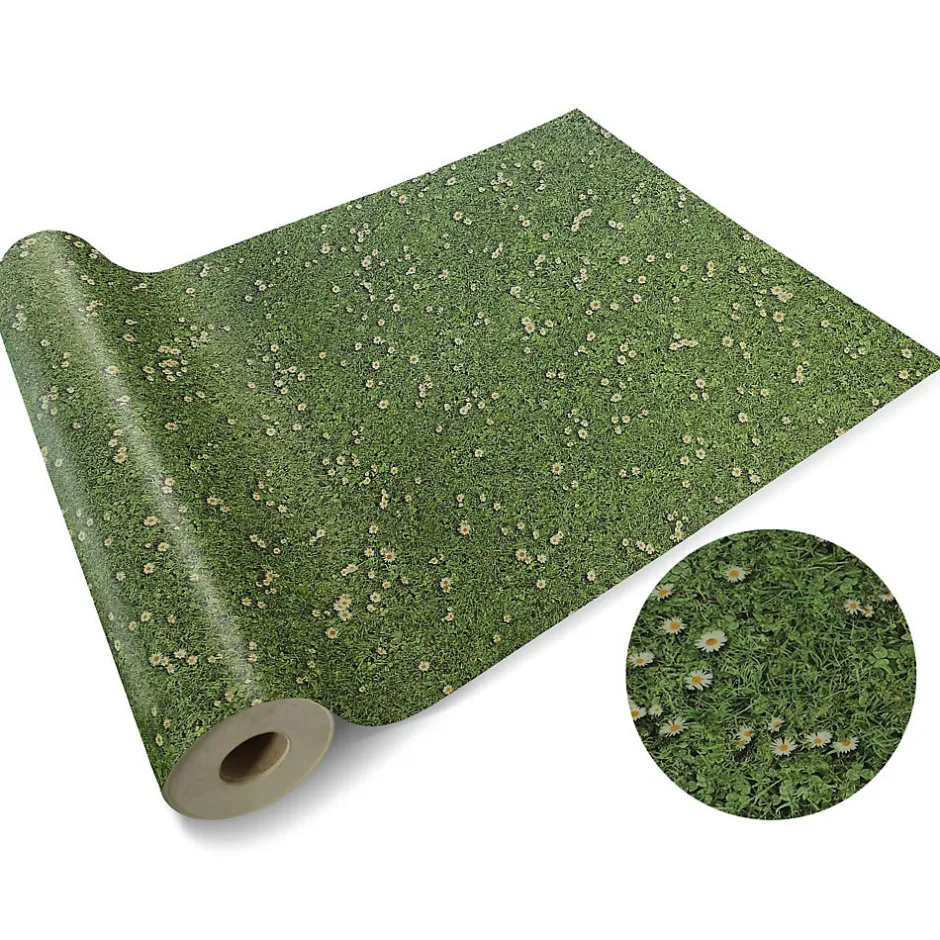 Revêtement de sol PVC 3D Moonlight Vinyle Marguerites 100 x 50 cm --Floordirekt Online