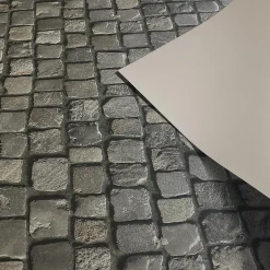 Floordirekt Revêtement de sol PVC 3D Moonlight Vinyle Cobble 200 x 200 cm -