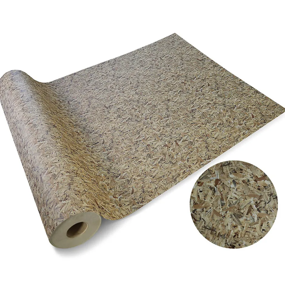 Revêtement de sol PVC 3D Moonlight Osb Vinyle 200 x 150 cm --Floordirekt Clearance