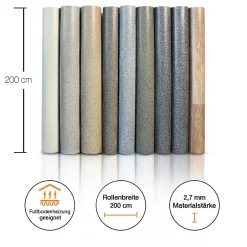 Revêtement de sol Spark Westwood S02 Vinyle 100 x 50 cm-Floordirekt New