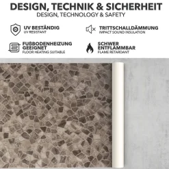 Floordirekt Revêtement de sol sur mesure Atlantic Selby 162M 100 x 100 cm -