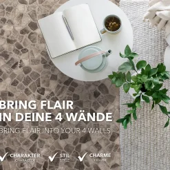 Floordirekt Revêtement de sol sur mesure Atlantic Selby 162M 100 x 50 cm -