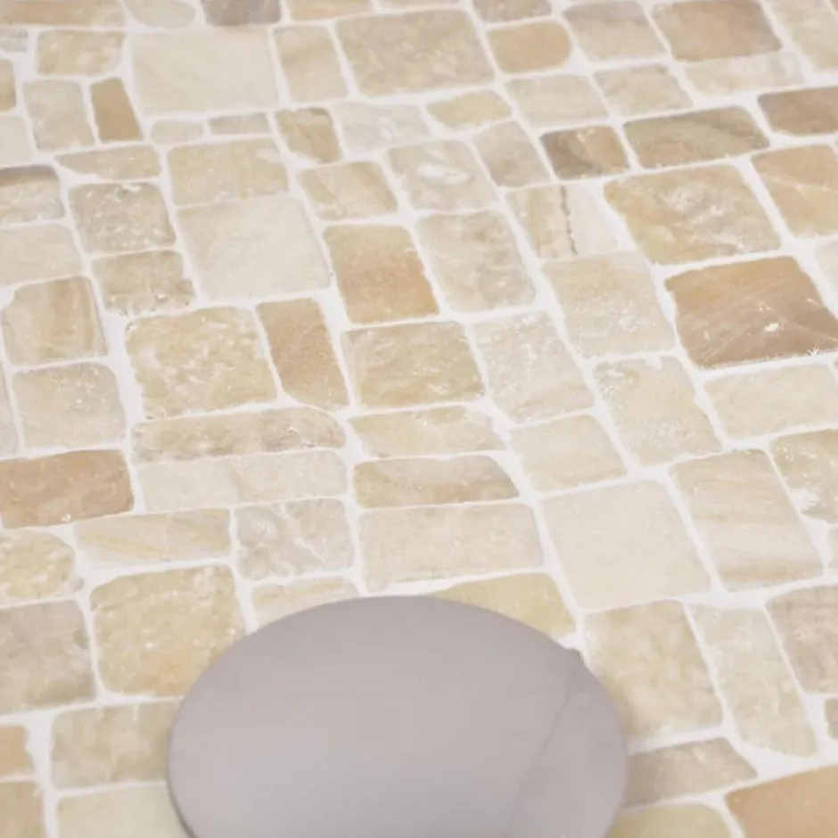 Wanda Collection Revêtement mosaïque en pierre marbre et onyx