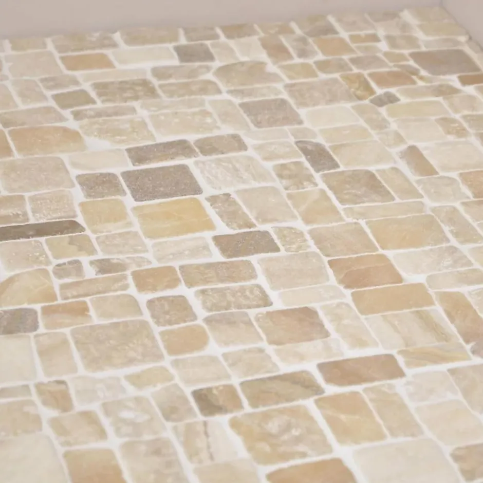 Wanda Collection Revêtement mosaïque en pierre marbre et onyx