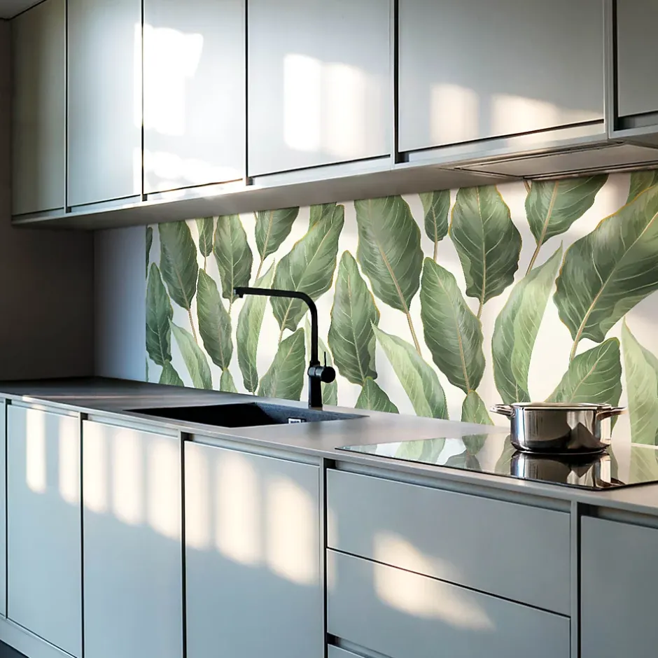 Revêtement Mural PVC 100x50 cm Texture Du Béton Brut 1 pièce-Wallfluent Best