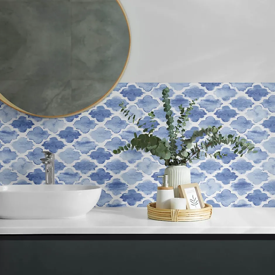 Wallfluent Revêtement Mural PVC 100x50 cm Motif Zébré 1 pièce