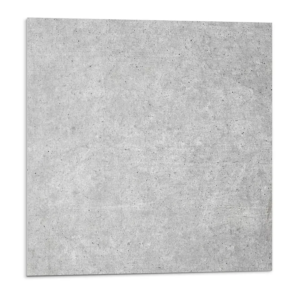 Wallfluent Revêtement Mural PVC 50x50 cm Texture Du Béton Brut 4 pièces
