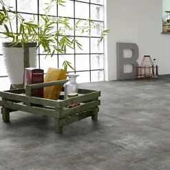 Revêtement sol PVC Kiruma noir 2m (vendu au m²)-Tarkett Discount