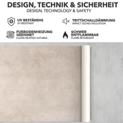 Floordirekt Revêtement sur mesure Atlantic Midas 139L 100 x 50 cm -