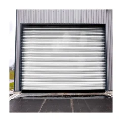 Rideau Métallique Blanc RAL9010 Motorisé 220V Lames Pleines 7/10ème L4500 H1500 PREMIUM-4M