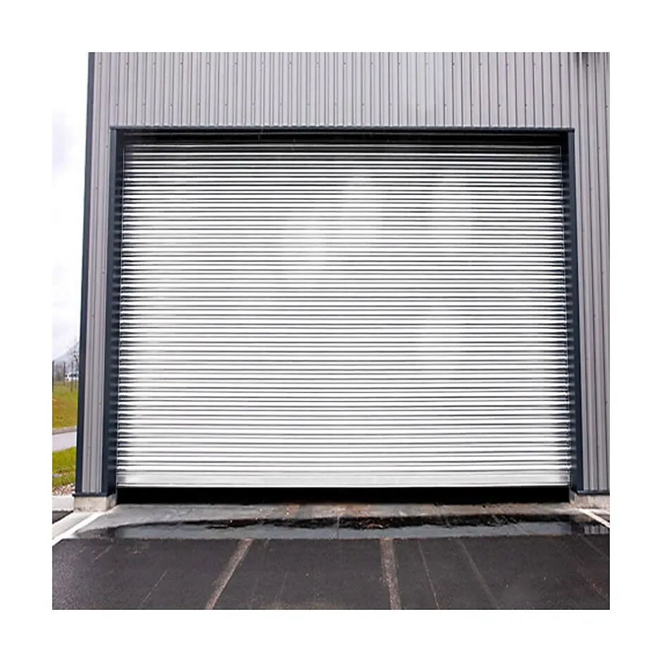 Rideau Métallique Blanc RAL9010 Motorisé 220V Lames Pleines 7/10ème L4500 H1500 PREMIUM-4M