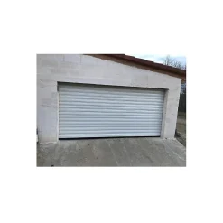 Rideau Métallique Blanc RAL9010 Motorisé 380V Lames Pleines 9/10ème L9000 H2000-4M New