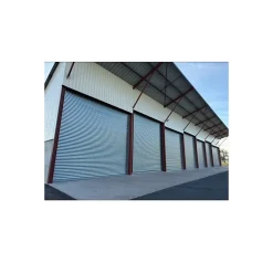 Rideau Métallique Galvanisé Motorisé 380V Lames Pleines 9/10ème L10500 H4500-4M Sale