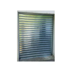 Rideau Métallique Galvanisé Manuel Lames Pleines 7/10ème L2500 H2500 CLASSIC-4M Sale