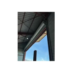 Rideau Métallique Galvanisé Motorisé 380V Lames Pleines 9/10ème L11500 H1500-4M Outlet