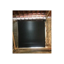 4M Rideau Métallique Gris RAL7016 Motorisé 380V Lames Pleines 9/10ème L10500 H2000