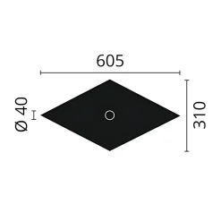 Rosace NMC ARSTYL R1 Élement décorative-Noel & Marquet Best