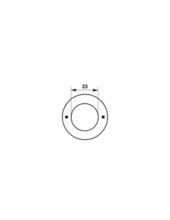 Thirard Rosace pour cylindre diamètre 23mm, laiton -