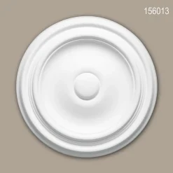 Profhome Rosace 156013 Élement décorative Élement pour plafond diametre 26 cm