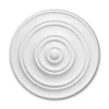 Profhome Rosace 156014 Élement décorative Élement pour plafond diametre 34 cm