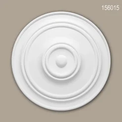 Profhome Rosace 156015 Élement décorative Élement pour plafond diametre 55,5 cm