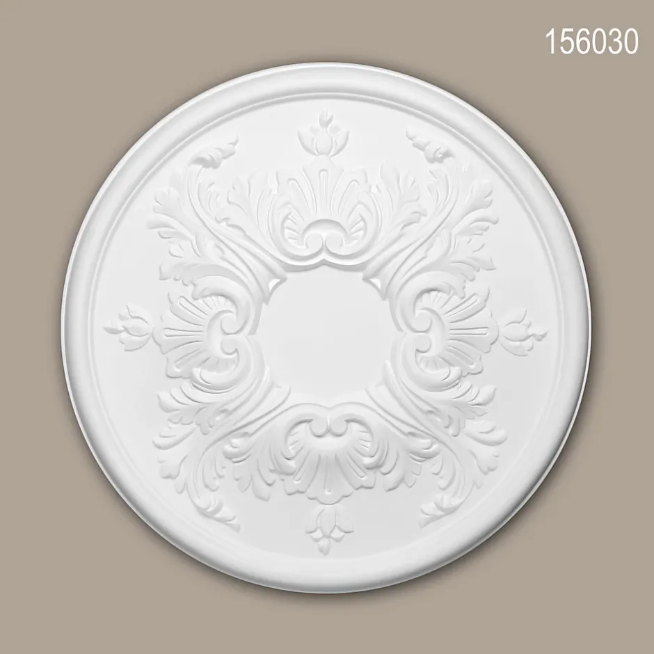 Rosace 156030 Élement décorative Élement pour plafond diametre 39,5 cm-Profhome New