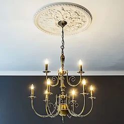 Rosace 156025 Élement décorative Élement pour plafond diametre 82 cm-Profhome Sale