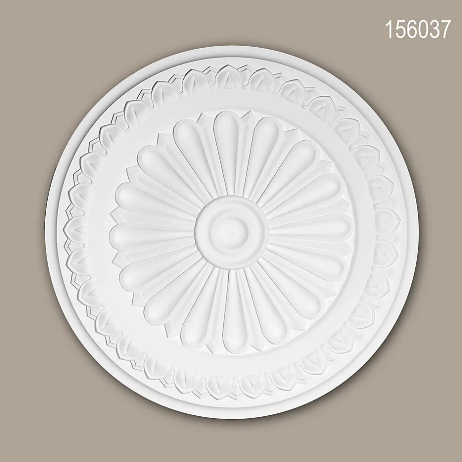 Rosace 156037 Élement décorative Élement pour plafond diametre 33 cm-Profhome Discount