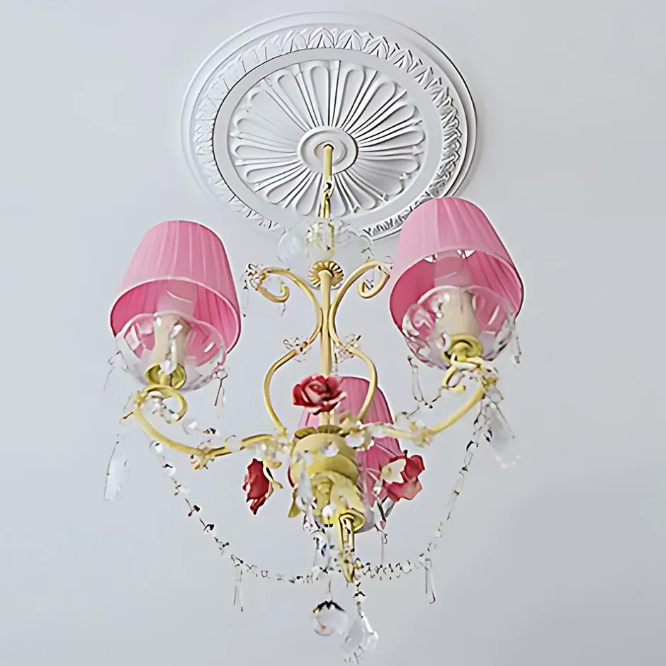 Rosace 156037 Élement décorative Élement pour plafond diametre 33 cm-Profhome Discount