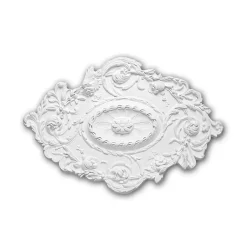 Rosace 156029 Élement décorative Élement pour plafond 76,7 x 53,2 cm-Profhome Clearance