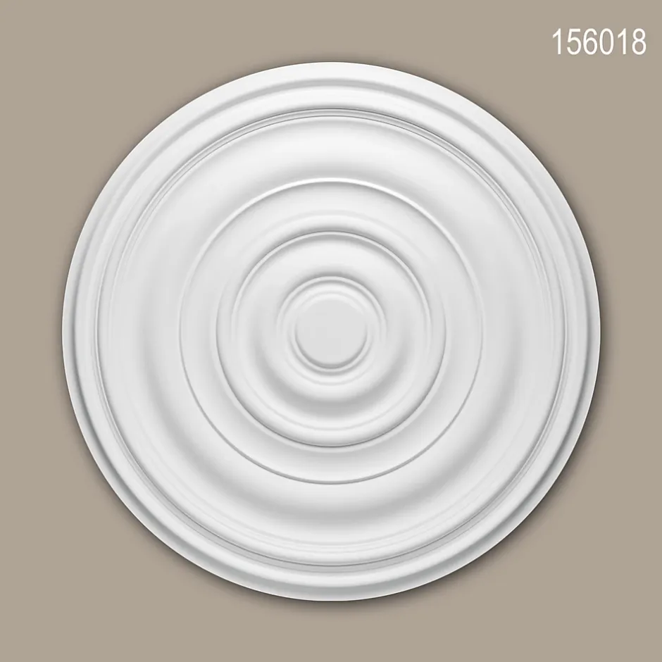 Rosace 156018 Élement décorative Élement pour plafond diametre 74,5 cm-Profhome Clearance