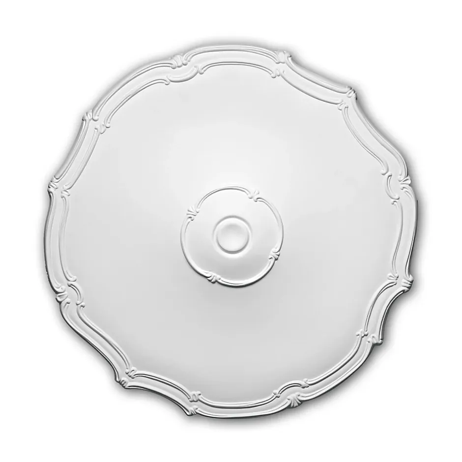 Profhome Rosace 156016 Élement décorative Élement pour plafond diametre 48 cm