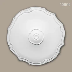 Profhome Rosace 156016 Élement décorative Élement pour plafond diametre 48 cm