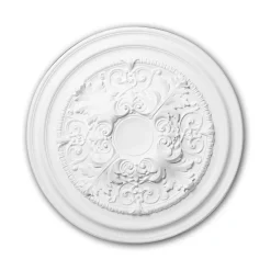 Profhome Rosace 156001 Élement pour plafond Élement décorative diametre 69,5 cm