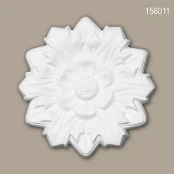 Profhome Rosace 156011 Élement pour plafond Élement décorative diametre 19,8 cm