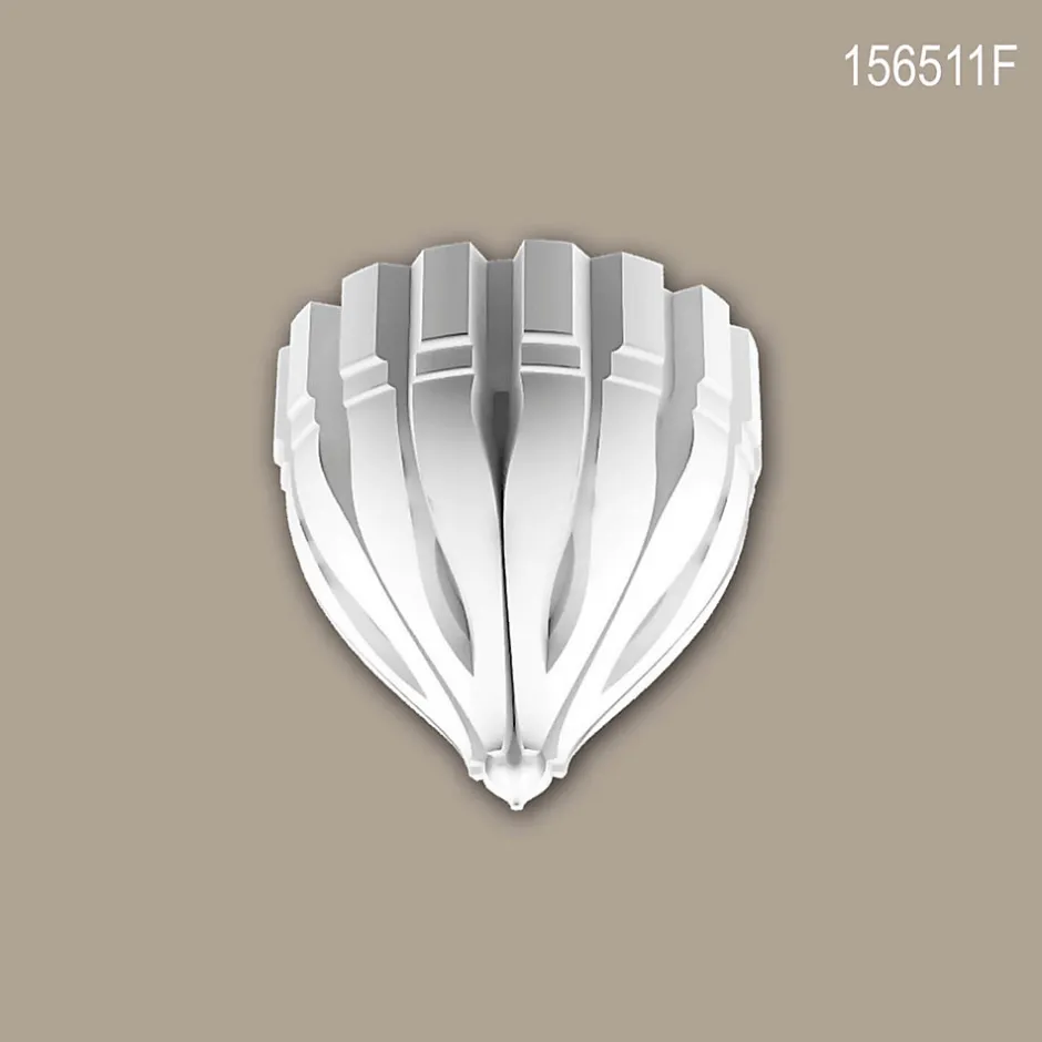 Rosace 156511F flexible Élément décoratif diametre 8,6 cm-Profhome Best