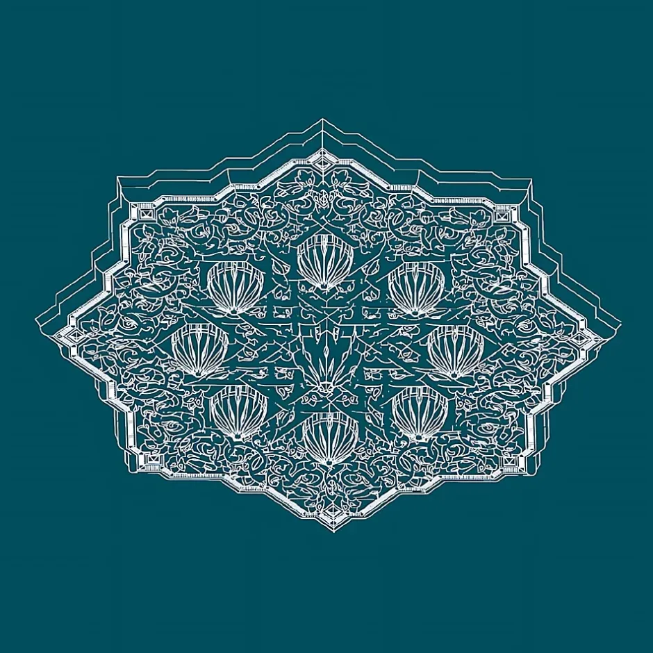 Rosace 156511F flexible Élément décoratif diametre 8,6 cm-Profhome Best