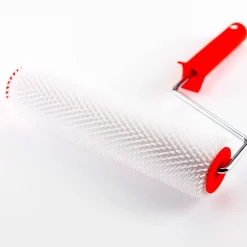 Mat Inter Rouleau débulleur 32 x 26 cm rouge et blanc